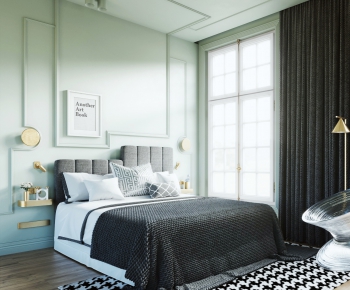 Nordic Style Bedroom-ID:414494384