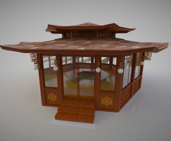 New Chinese Style Ancient Architectural Buildings-ID:106889358