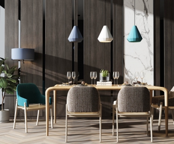 Modern Dining Table And Chairs-ID:176215675