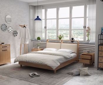 Nordic Style Bedroom-ID:378615985