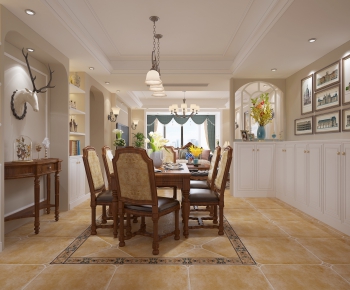 American Style Dining Room-ID:193836595