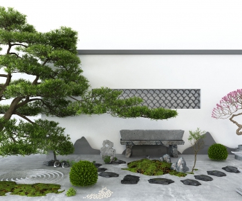 New Chinese Style Garden-ID:739567415
