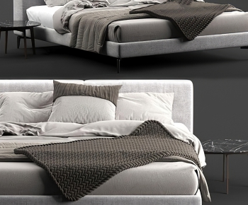 Modern Double Bed-ID:485580775