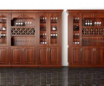 American Style Wine Cabinet-ID:331517368