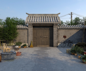 Chinese Style Courtyard/landscape-ID:839203258