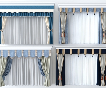 New Chinese Style The Curtain-ID:370383469