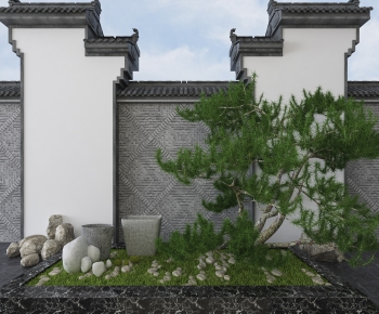 New Chinese Style Garden-ID:397480333