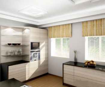 Modern Kitchen Cabinet-ID:381989241