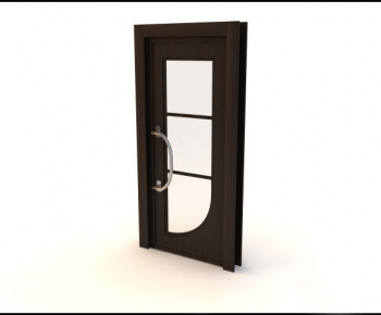 Modern Solid Wood Door-ID:594293673