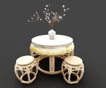 New Chinese Style Leisure Table And Chair-ID:823835447