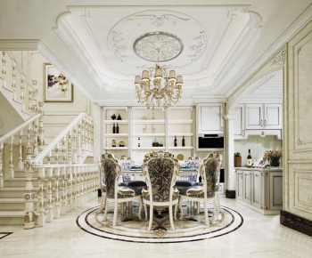 French Style Dining Room-ID:383179889
