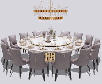 New Chinese Style Dining Table And Chairs-ID:330915238