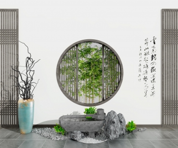 New Chinese Style Garden-ID:445573245
