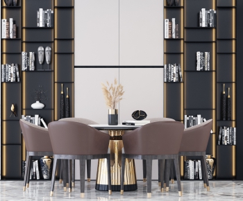 Modern Dining Table And Chairs-ID:831717281