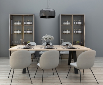 Modern Dining Table And Chairs-ID:208218226