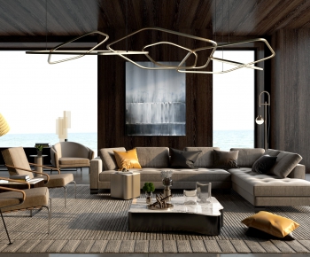 Modern A Living Room-ID:435101724