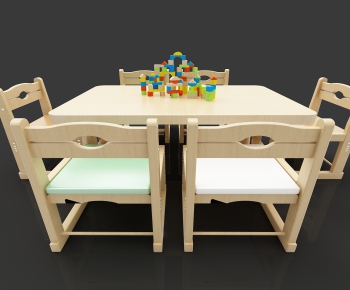 Modern Children's Table/chair-ID:297387485