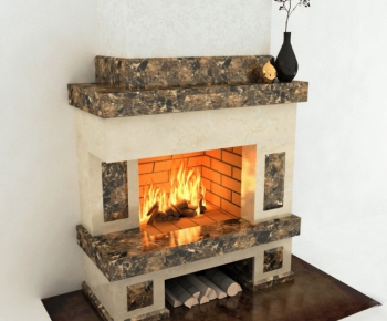 Modern Fireplace-ID:122678363