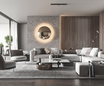 Modern A Living Room-ID:573277651