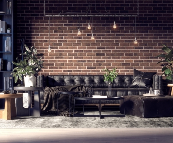 Nordic Style Sofa Combination-ID:715098723
