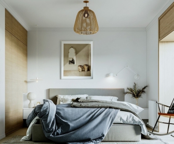 Nordic Style Bedroom-ID:615594788