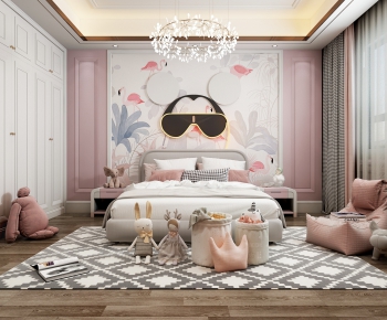Nordic Style Girl's Room Daughter's Room-ID:226076441
