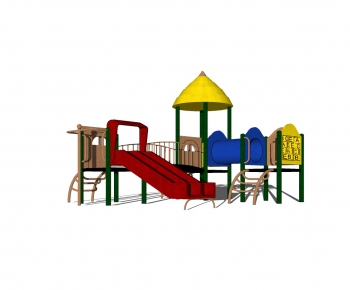 现代幼儿园滑梯-ID:852865777