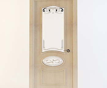 Modern Solid Wood Door-ID:872635377