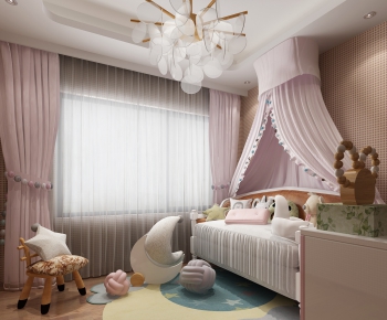 Nordic Style Girl's Room Daughter's Room-ID:830060789