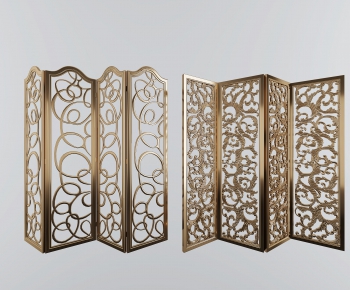 Post Modern Style Metal Screen Partition-ID:299763428