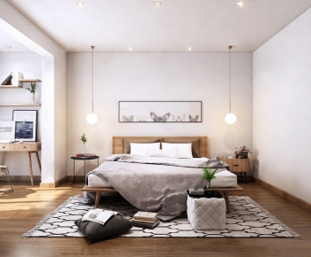 Nordic Style Bedroom-ID:936673117