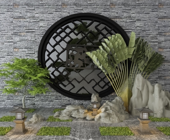 New Chinese Style Garden-ID:495031742
