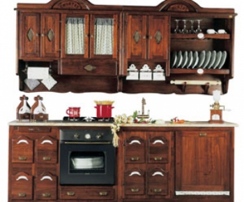 European Style Kitchen Cabinet-ID:336441131