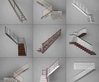 Modern Stair Balustrade/elevator-ID:435260558