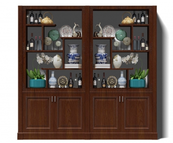 Chinese Style Decorative Cabinet-ID:622687515