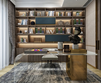 New Chinese Style Study Space-ID:415311434