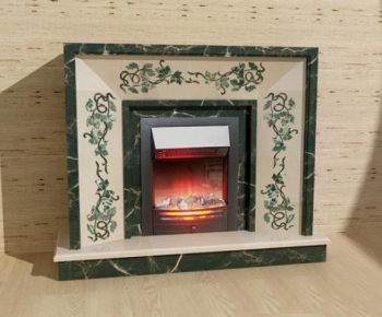 Idyllic Style Fireplace-ID:176742675