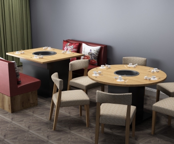 New Chinese Style Dining Table And Chairs-ID:858741842