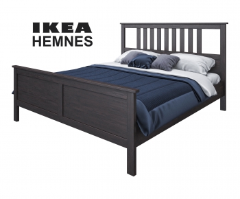 Modern Double Bed-ID:356314233