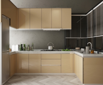 Modern Kitchen Cabinet-ID:923910913