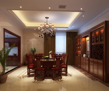 Chinese Style Dining Room-ID:299835254