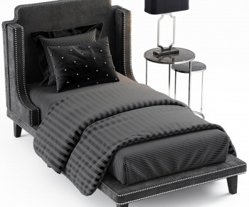 Modern Single Bed-ID:805055878