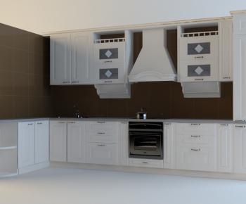 European Style Kitchen Cabinet-ID:605008364