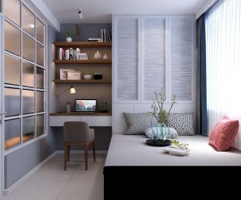 Modern Bedroom-ID:640197472