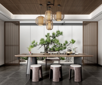 New Chinese Style Tea House-ID:994265871