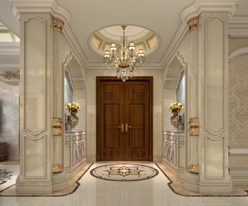 New Classical Style Hallway-ID:355953482