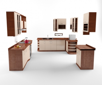 European Style Kitchen Cabinet-ID:458995116