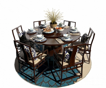 Modern Dining Table And Chairs-ID:949484149
