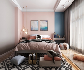 Nordic Style Bedroom-ID:143782324