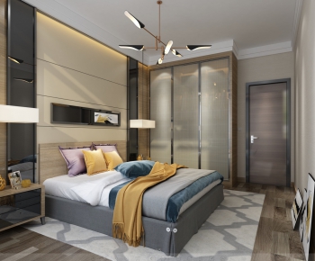 Modern Bedroom-ID:669693847